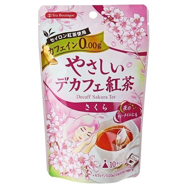 【現貨】TEA BOUTIQUE - 無咖啡因櫻花紅茶 10P