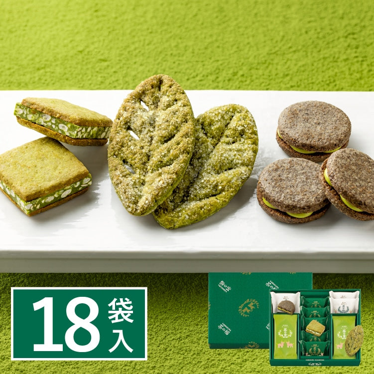 【預訂】KAMAKURA 茶之福 - 抹茶綜合18件裝
