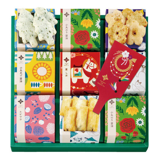 【預訂】【新年限定】麻布十番 AGEMOCHI YA - 冬季限定 綜合米餅禮盒