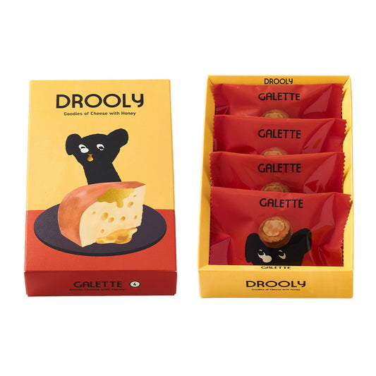 【現貨】DROOLY - 蜂蜜豪達芝士布列塔尼酥餅