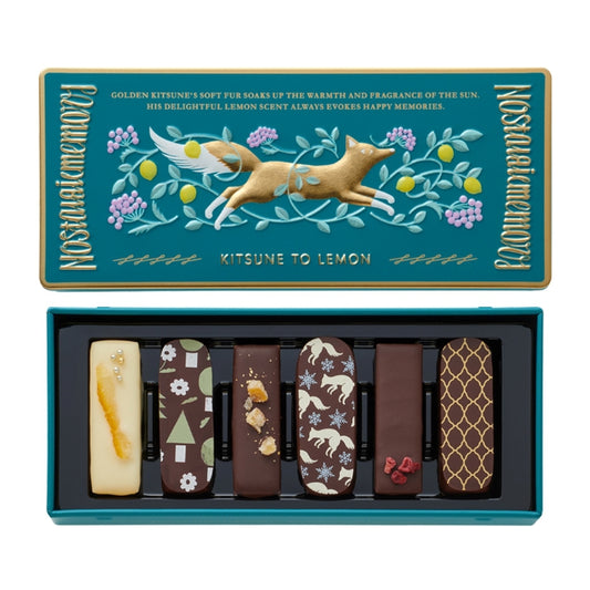 【預訂】【情人節限定】KITSUNE TO LEMON - 狐狸的懷舊記憶 6件裝