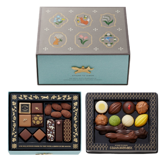【預訂】【情人節限定】KITSUNE TO LEMON - 雙層珠寶盒 25件裝