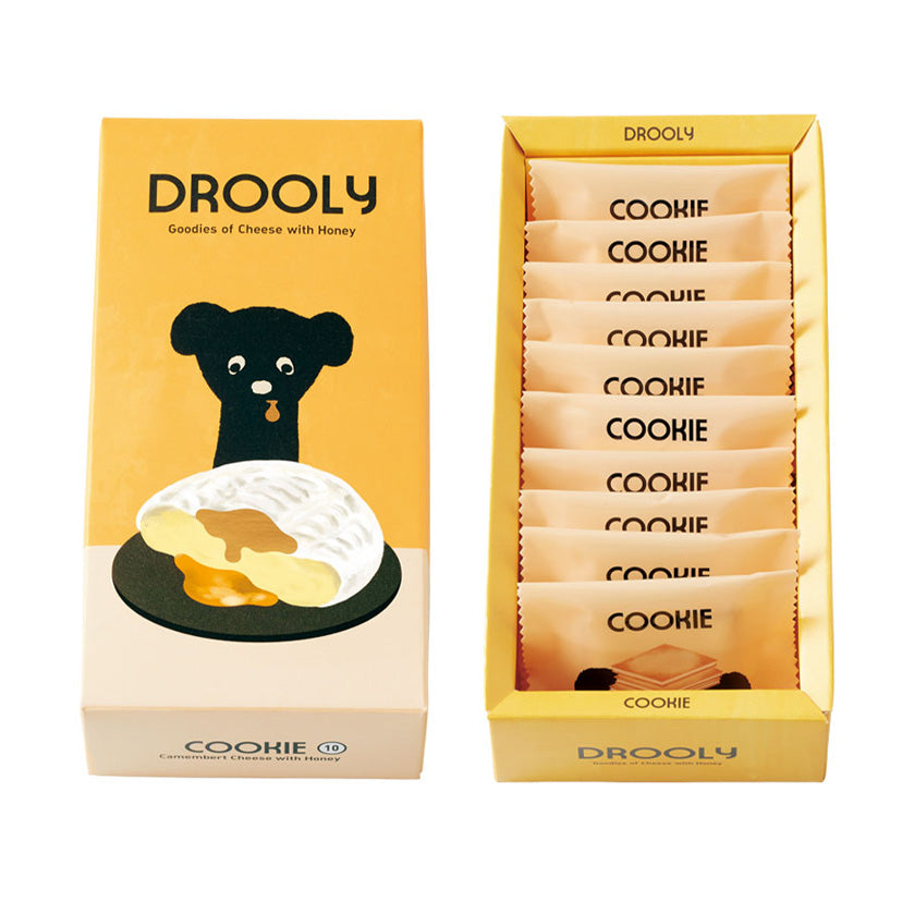 【現貨】DROOLY - 蜂蜜卡門貝爾芝士夾心餅