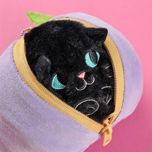 【現貨】【萬聖節限定】KALDI - 雙面小包吊飾(黑貓)