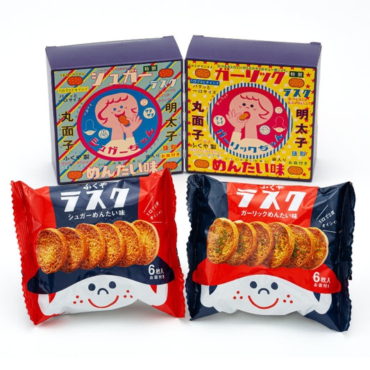 【現貨特價】味之明太子 FUKUYA - 麵包乾 明太子味4盒裝