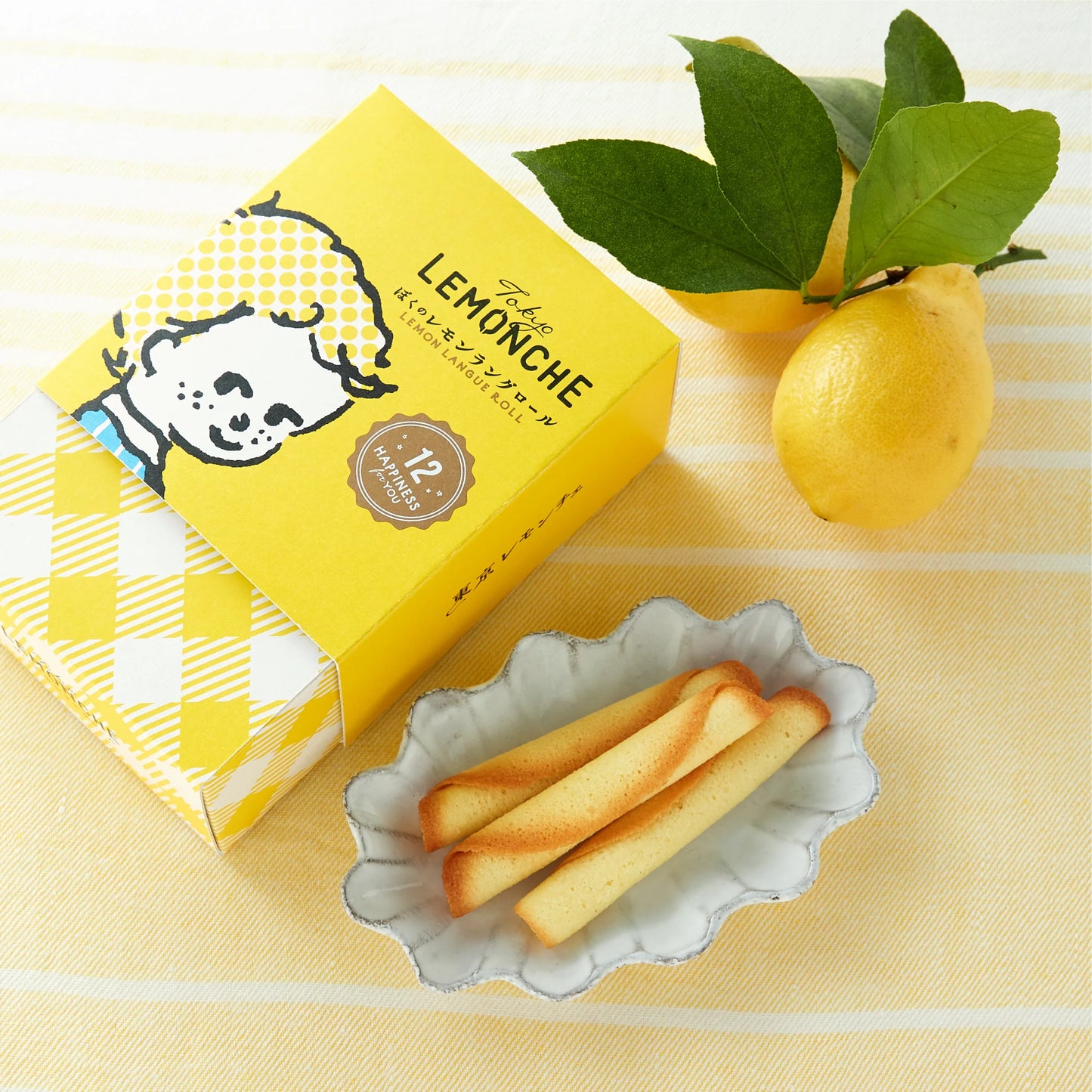 【預訂】TOKYO LEMONCHE - 檸檬蛋捲12件裝