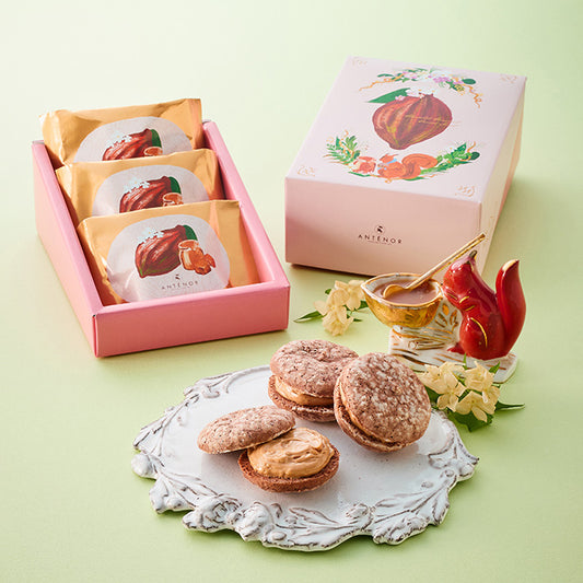 【預訂】【情人節限定】ANTENOR - 朱古力焦糖奶油夾心蛋糕3件裝