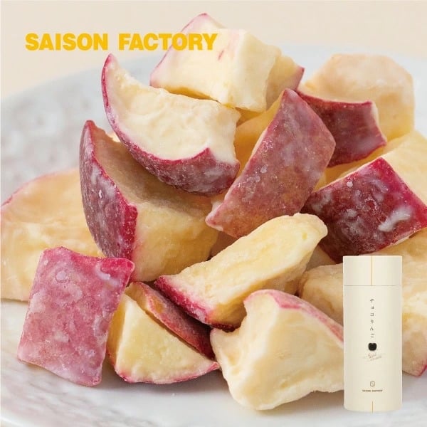 【現貨特價】SAISON FACTORY - 泡浸白朱古力蘋果乾