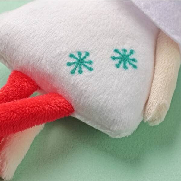 【預訂】【聖誕節限定】聖誕限定 毛絨貓貓鎖匙扣 - 象牙白 - 圖3
