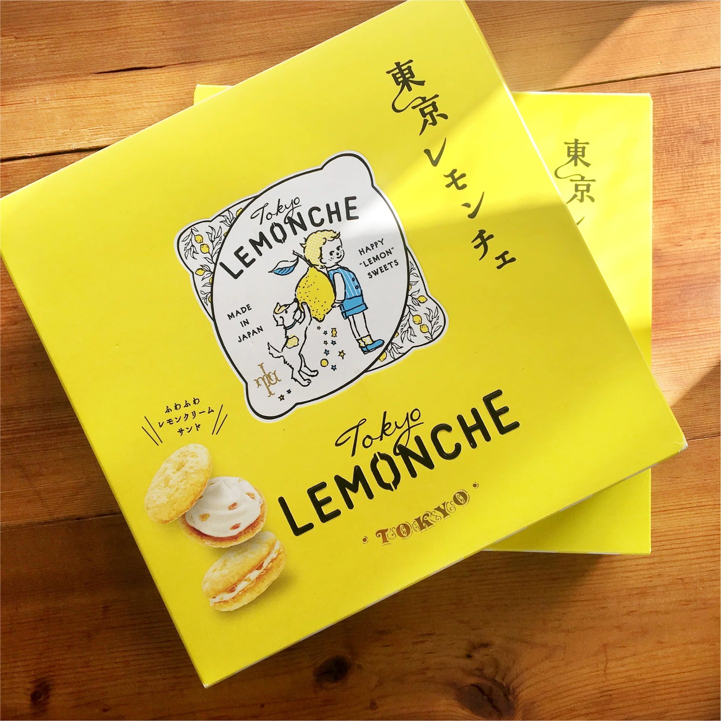 【預訂】TOKYO LEMONCHE - 檸檬泡芙馬卡龍8件裝