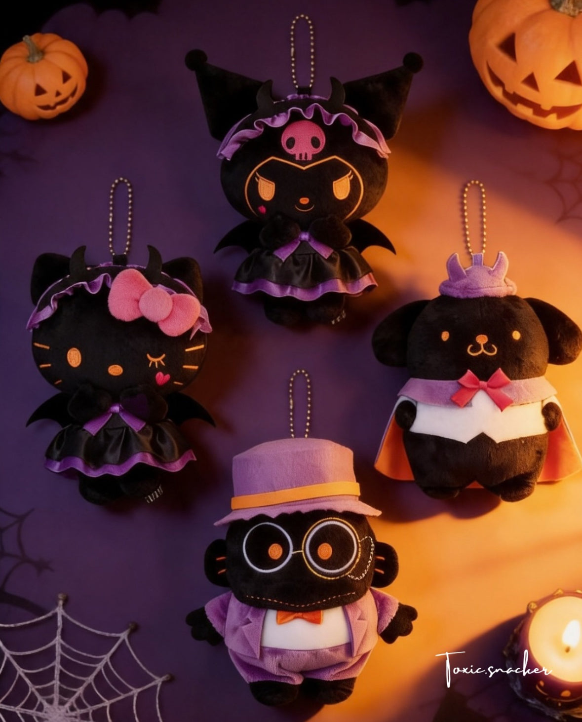 【現貨】SANRIO - 萬聖節限定 SANRIO (黑色 KUROMI)