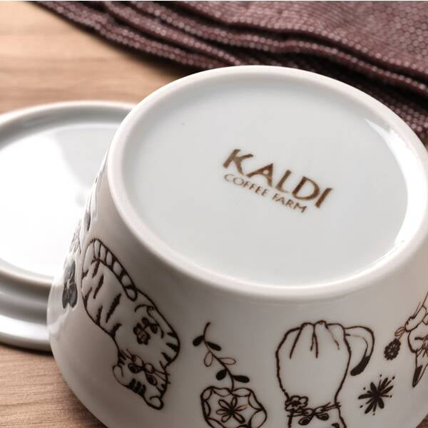 【現貨】KALDI - 貓咪多治見燒陶瓷罐