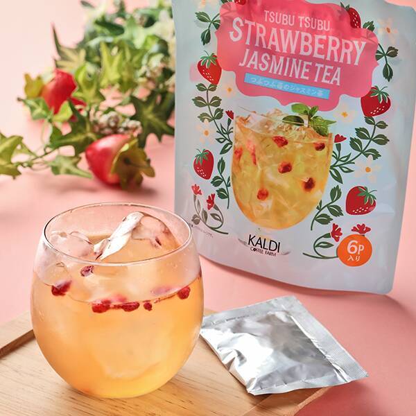 【現貨】KALDI - STRAWBERRY JASMINE TEA 士多啤梨茉莉花茶6P