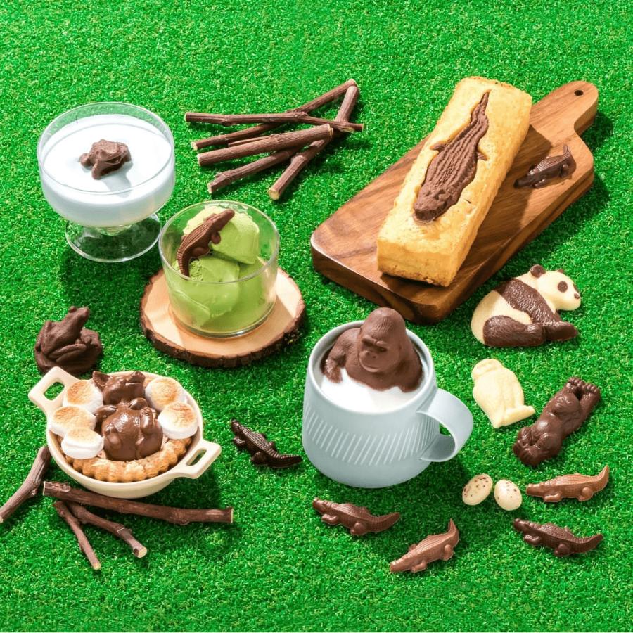 【預訂】【情人節限定】ZOOLOGY - 鱷魚造型朱古力6件裝