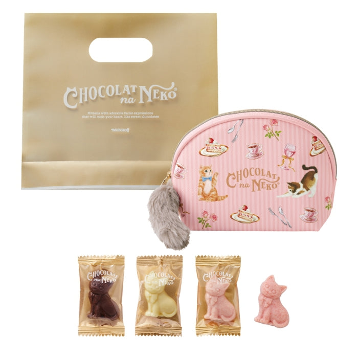 【預訂】【情人節限定】CHOCOLAT NA NEKO - 毛茸茸尾巴袋 6件裝
