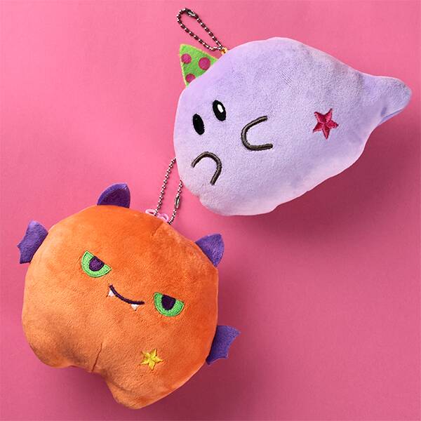 【現貨】【萬聖節限定】KALDI - 雙面小包吊飾(黑貓)