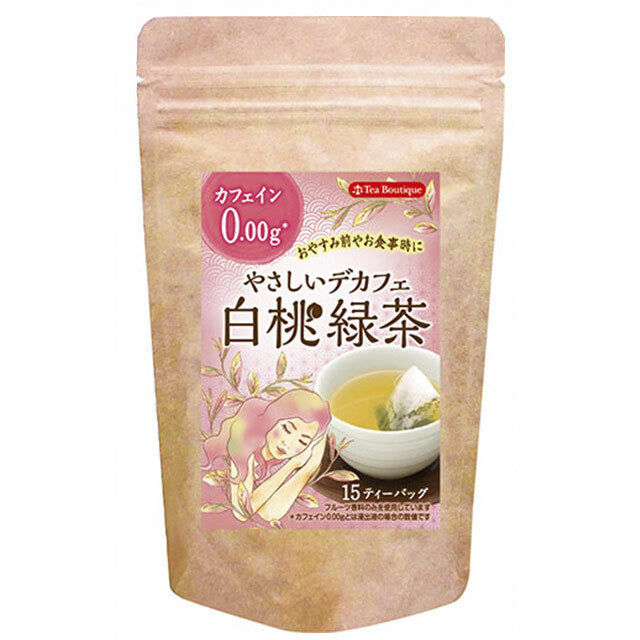 【現貨】TEA BOUTIQUE - 無咖啡因白桃綠茶