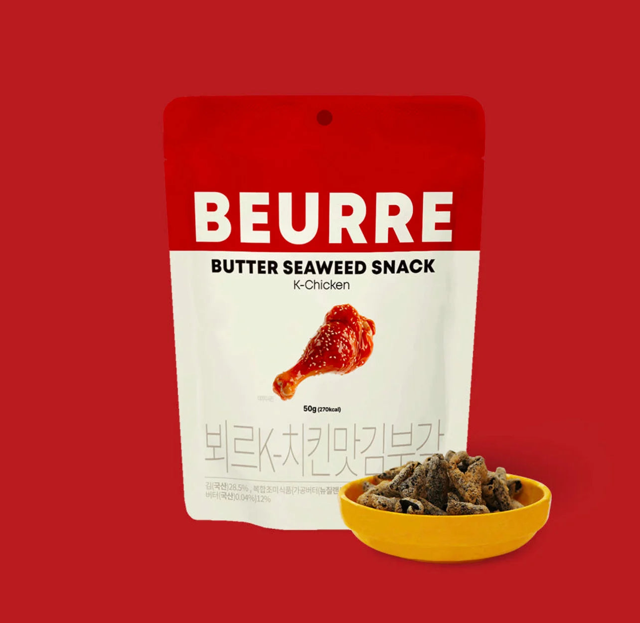 【現貨】韓國 BEURRE - 炸雞味紫菜天婦羅
