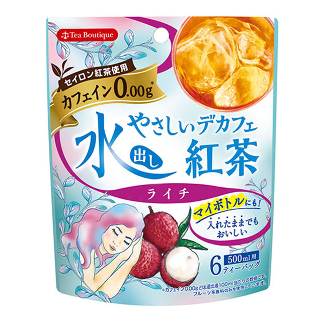 【現貨】TEA BOUTIQUE - 無咖啡因冷泡荔枝紅茶 6P