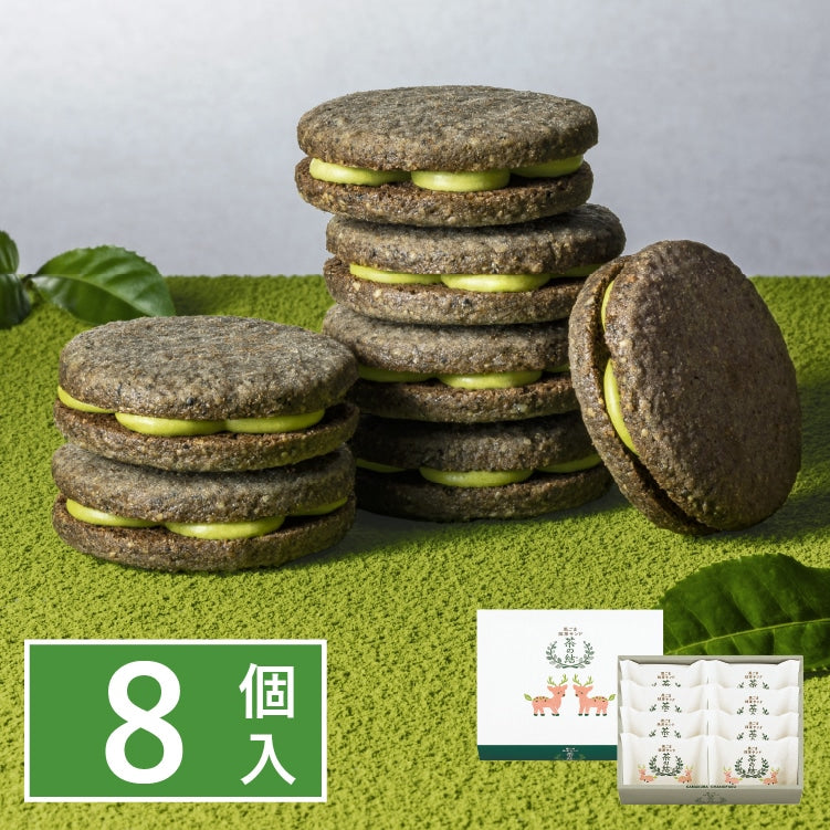【預訂】KAMAKURA 茶之福 - 黑芝麻抹茶三明治
