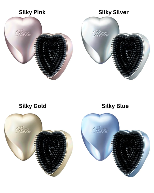【預訂】日本REFA - (正常人買唔到系列) HEART BRUSH MINI 心型梳(四色)