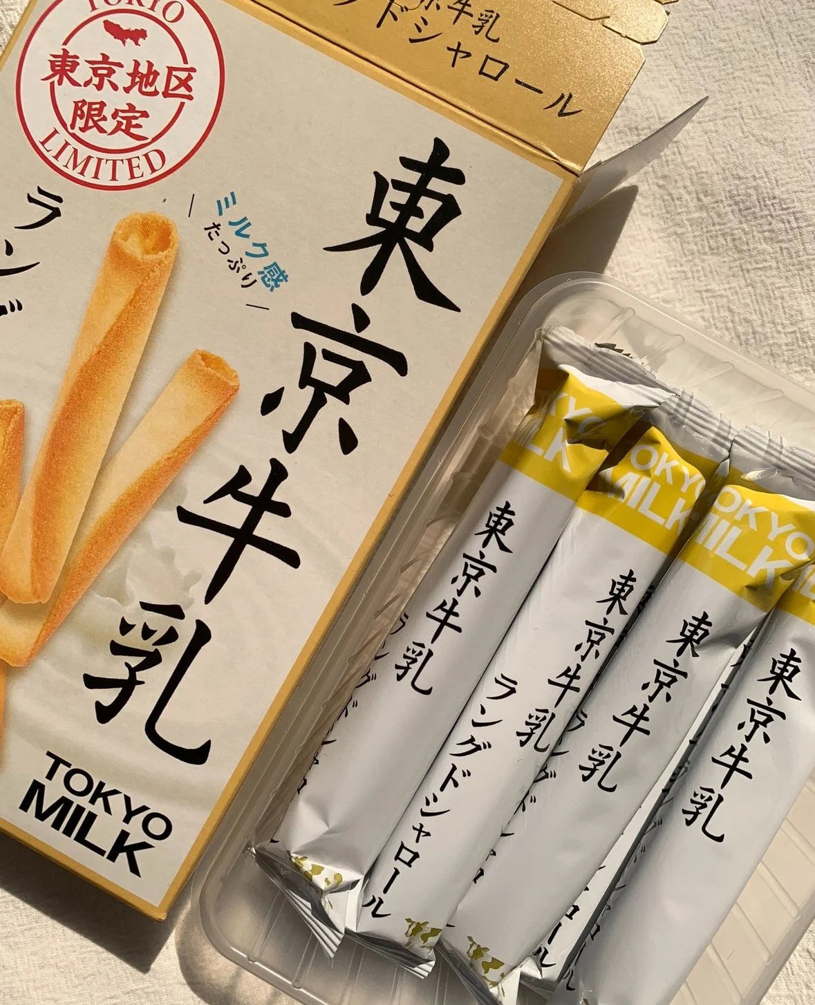 【現貨】東京牛乳TOKYO MILK - 蛋捲 8件裝