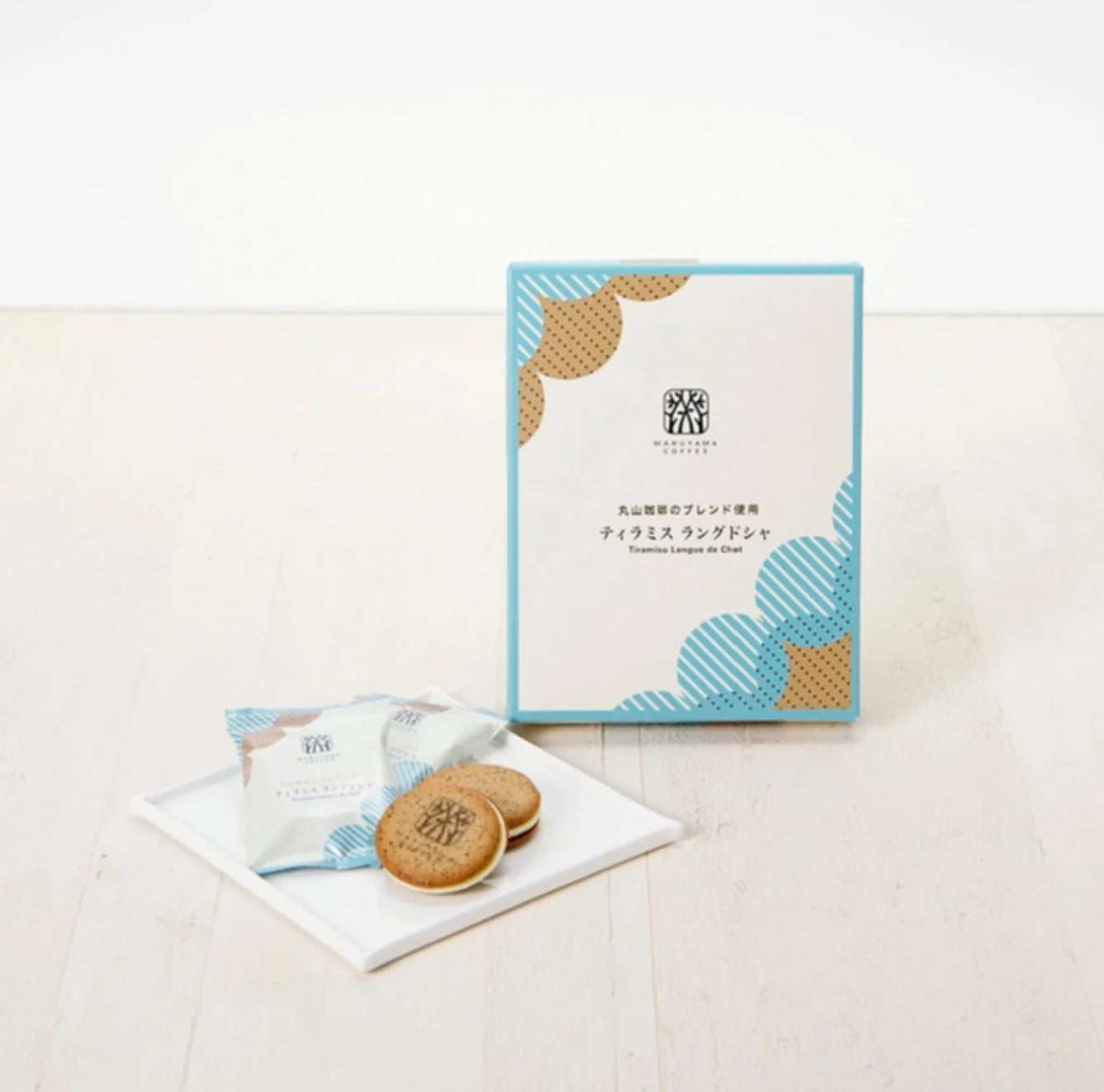 【預訂】輕井澤 丸山珈琲 MARUYAMA COFFEE - 貓舌夾心餅8件盒裝