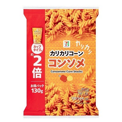 【現貨】日本711 - 扭紋粟米脆條 (2倍裝)