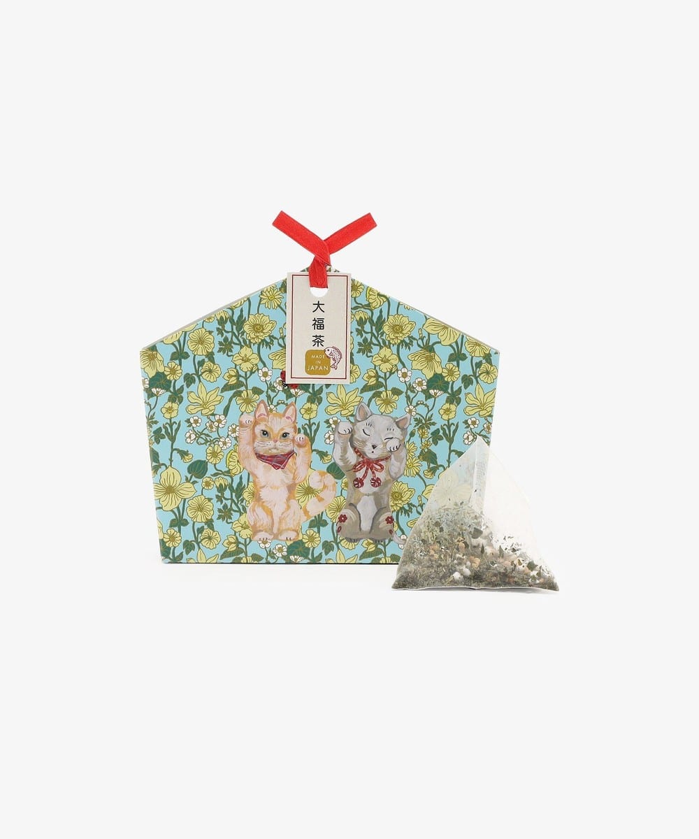 【現貨】【新年限定】AFTERNOON TEA - 繪馬形大福茶 - 玄米花茶3P