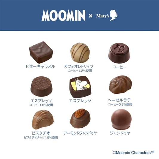 【預訂】【情人節限定】MOOMIN - 河畔時光9件裝