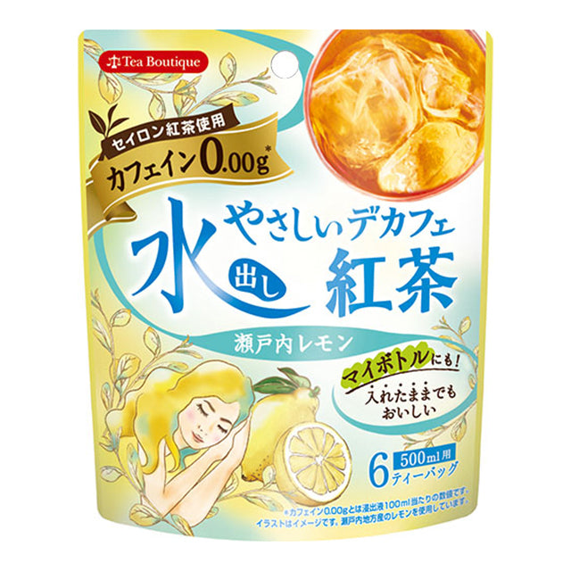 【現貨】TEA BOUTIQUE - 無咖啡因冷泡瀨戶內檸檬紅茶 6P