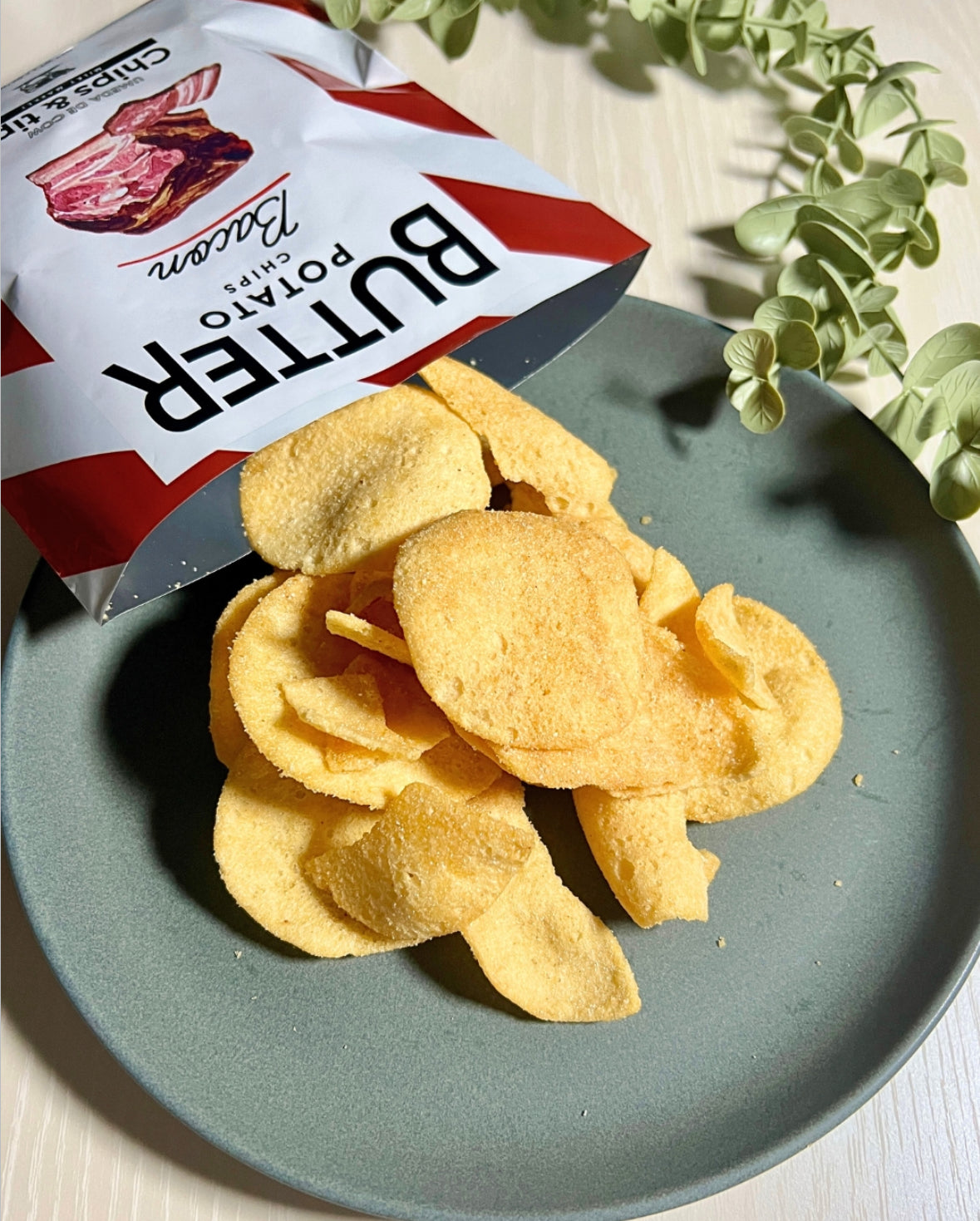 【現貨特價】CHIPS & TIPS - BUTTER POTATO CHIPS - BACON