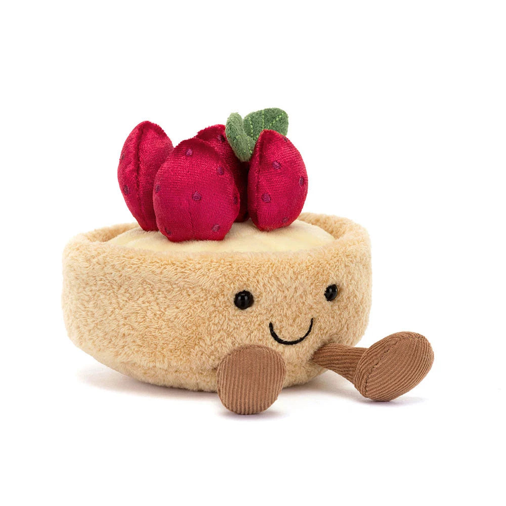 【現貨】JELLYCAT - AMUSEABLES FLEURETTE TARTE AUX FRAISES
