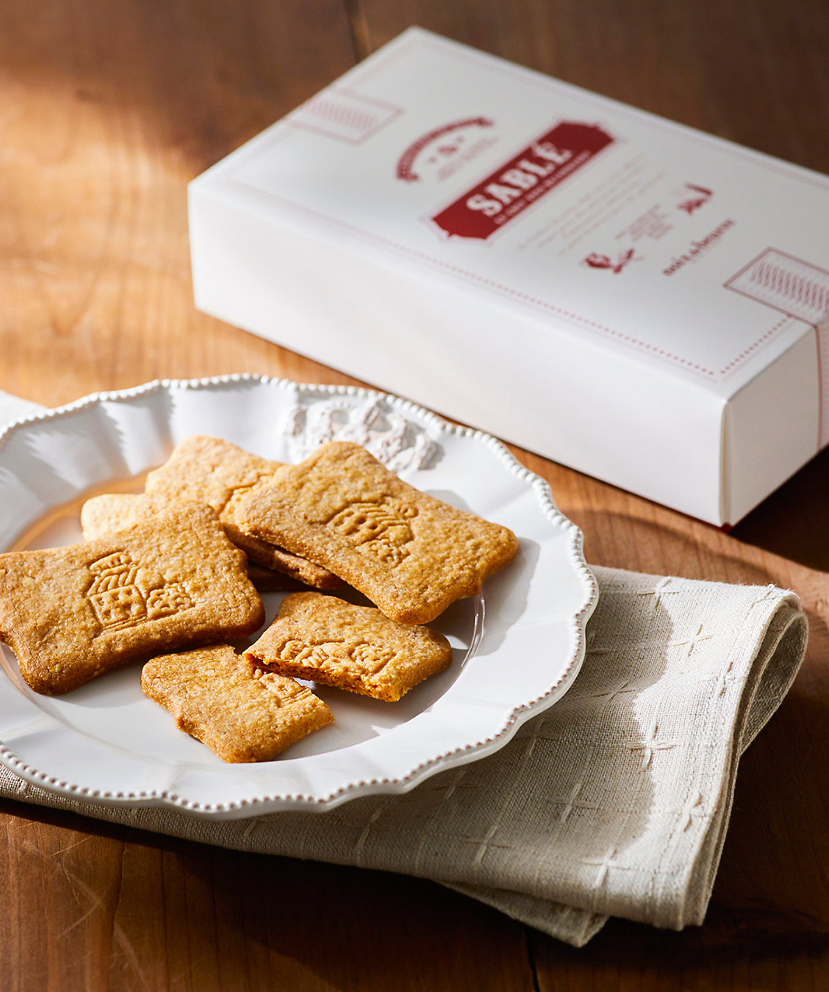 【預訂】NOIX DE BEURRE - 杏仁餅乾Almond Sable 8個入