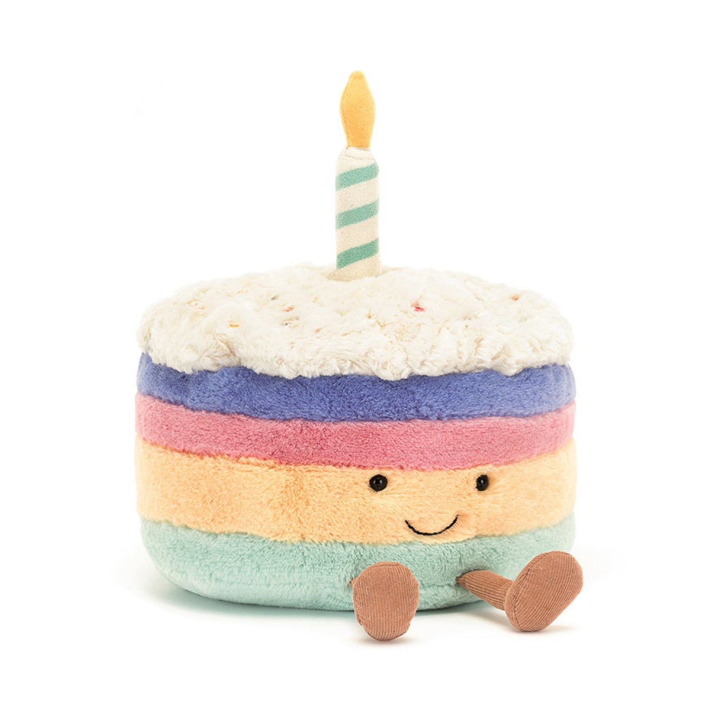 【現貨】JELLYCAT - AMUSEABLES RAINBOW BIRTHDAY CAKE
