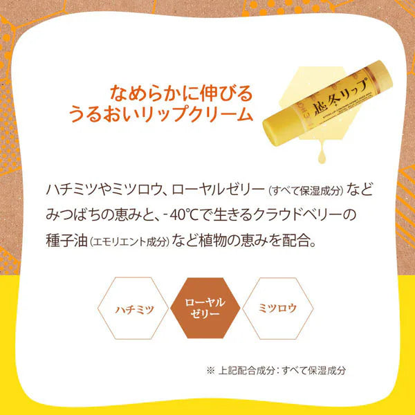 【現貨】日本BEE HONEY 越冬系列 - 潤唇膏