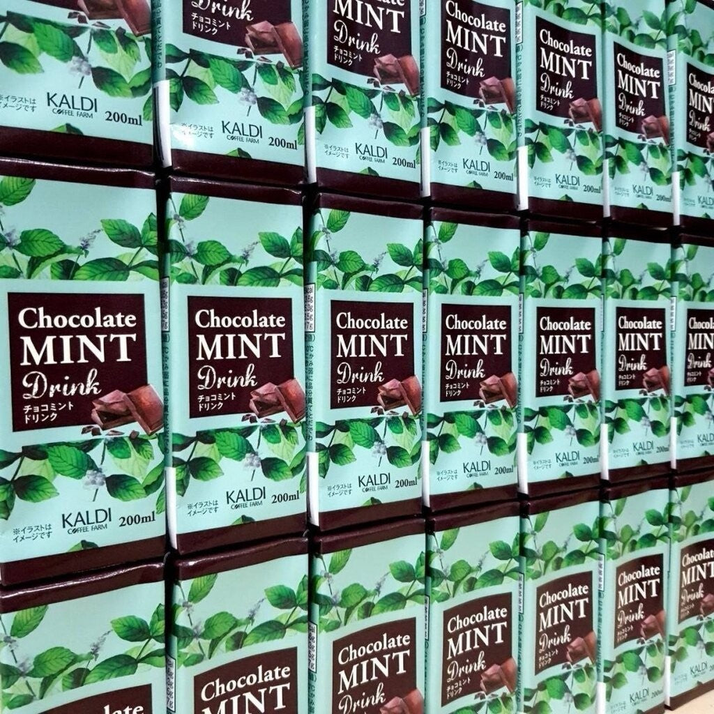 【預訂】KALDI - CHOCOLATE MINT DRINK 薄荷朱古力奶 (3支)