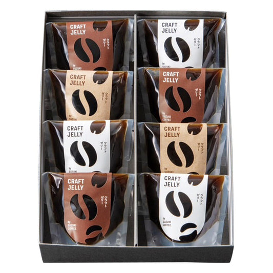 【預訂】新潟鈴木咖啡 - CRAFT JELLY 80G×8個