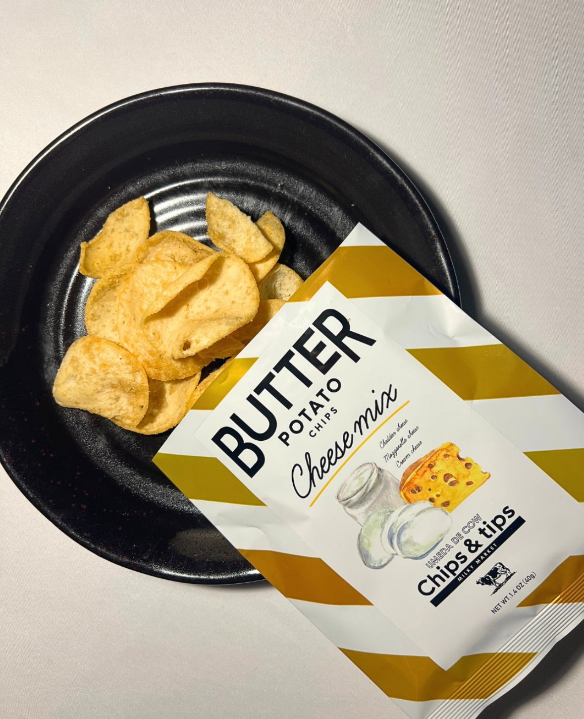 【現貨】CHIPS & TIPS - BUTTER POTATO CHIPS - CHEESE MIX