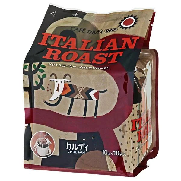 【現貨】KALDI - DRIP COFFEE ITALIAN ROAST 10P