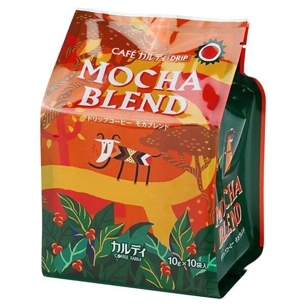 【現貨】KALDI - DRIP COFFEE MOCHA BLEND 10P