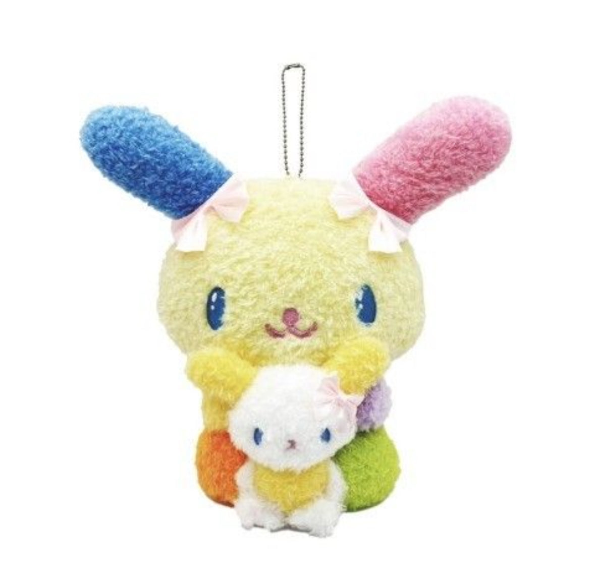 【現貨】SANRIO - USAHANA吊飾 - 毛絨絨花小兔