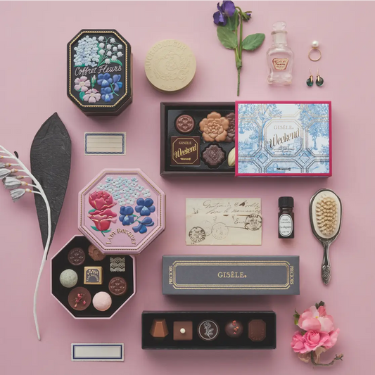 【預訂】【情人節限定】GISELE - 花束鐵盒8件裝