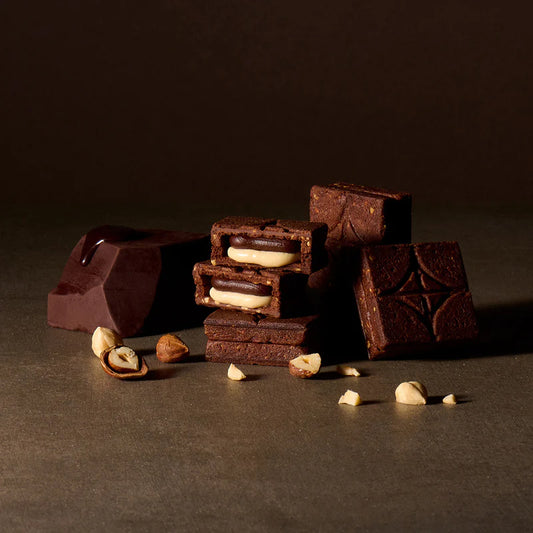 【預訂】PRESS BUTTER SAND - HAZELNUT CHOCOLATE 榛果朱古力味 5件裝