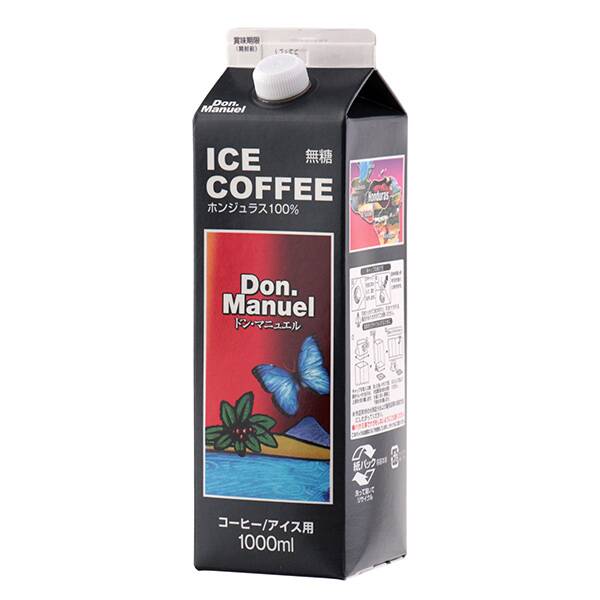 【現貨】DON MANUEL - ICED COFFEE(無糖)1000ML
