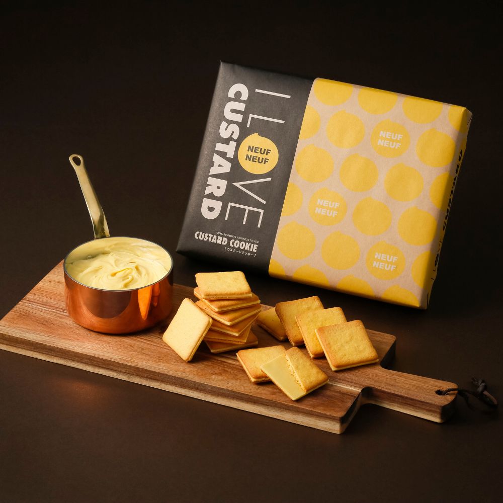 【現貨】I LOVE CUSTARD - 卡士達餅乾10件裝