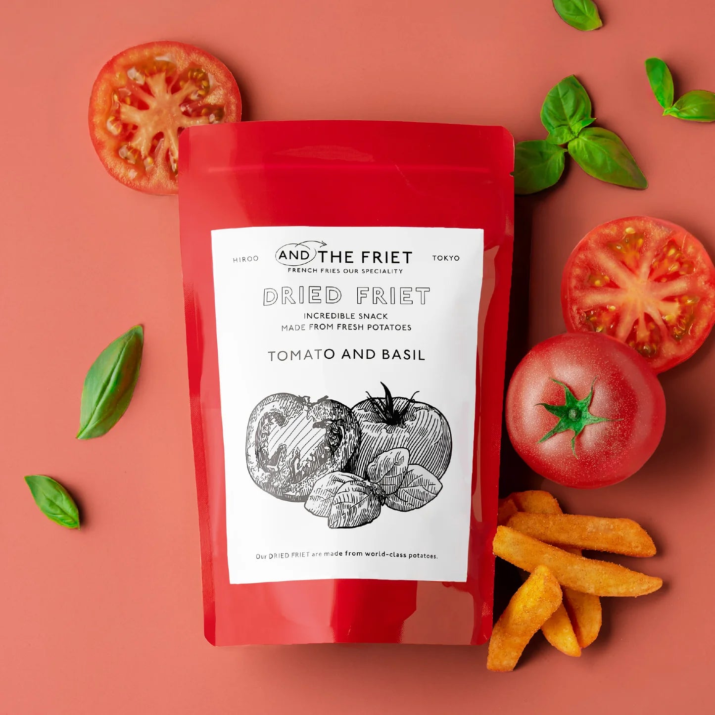 【現貨】AND THE FRIET - TOMATO AND BASIL