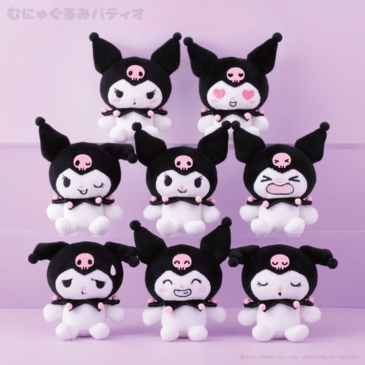 【預訂】SANRIO - KUROMI 表情公仔鎖匙扣