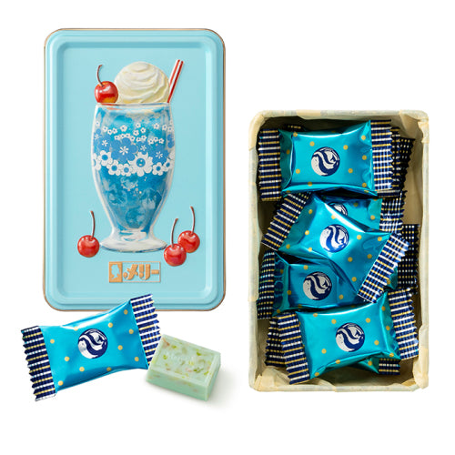 【預訂】【情人節限定】MARY CHOCOLATE HAJIKERU CANDY CHOCOLATE. × ADERIA RETRO - 蘇打水鐡盒9件裝