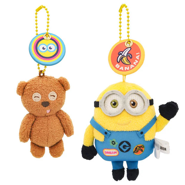 【現貨】UNIVERSAL STUDIO JAPAN - 迷你兵團小小兵MINIONS & TIM 吊飾